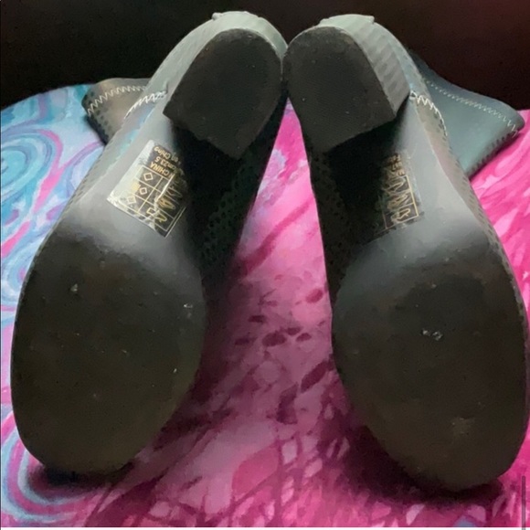 YRU Reflective Iridescent Hologram Boots Shoes 7 - Picture 8 of 10